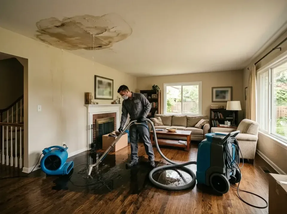 attic-pipe-burst-ceiling-drip-008 — frequently asked questions, Water Damage Restoration & Carpet Care in Whiting, IN